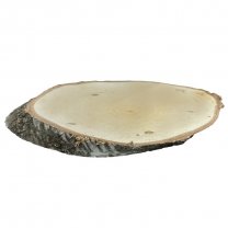 Houten schijf, Wood slice, 22 - 24cm 